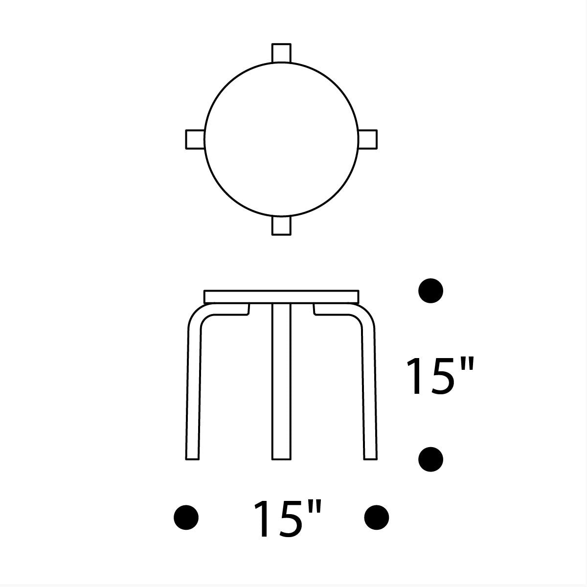 Artek Aalto NE60 - Children's Stools