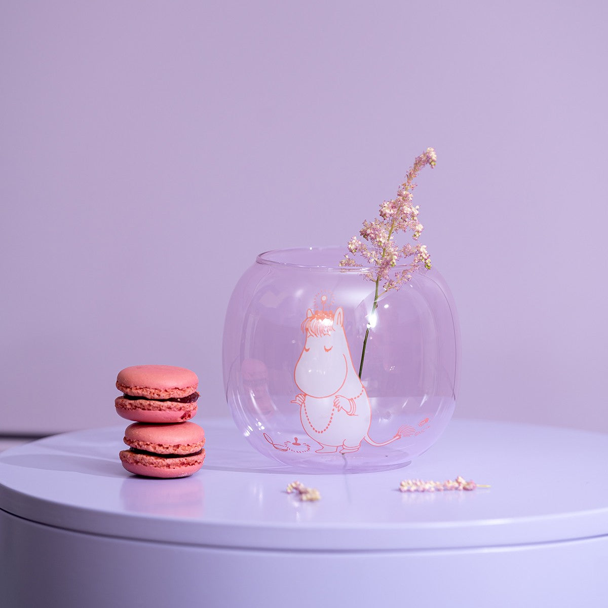 Muurla Moomin Snorkmaiden Pink Candle Holder