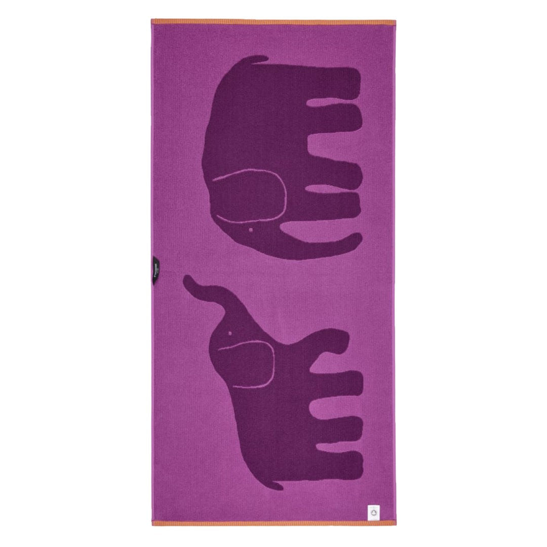 Finlayson Elefantti Vapaa Fuchsia / Orange Bath Towel