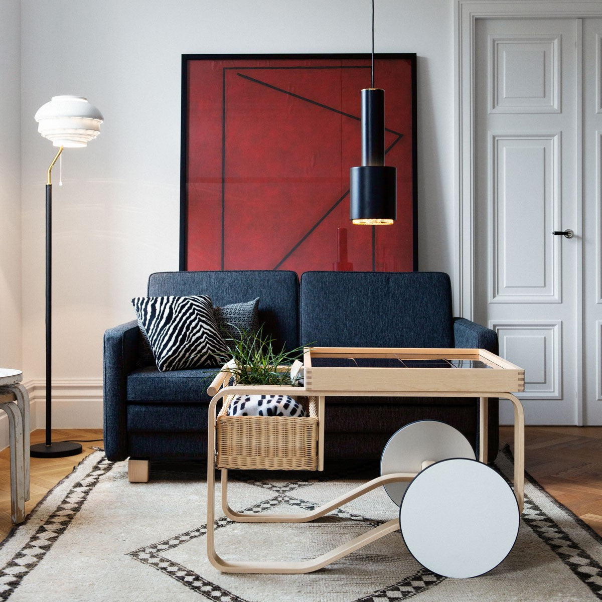 Artek Alvar Aalto 900 - Tea Cart