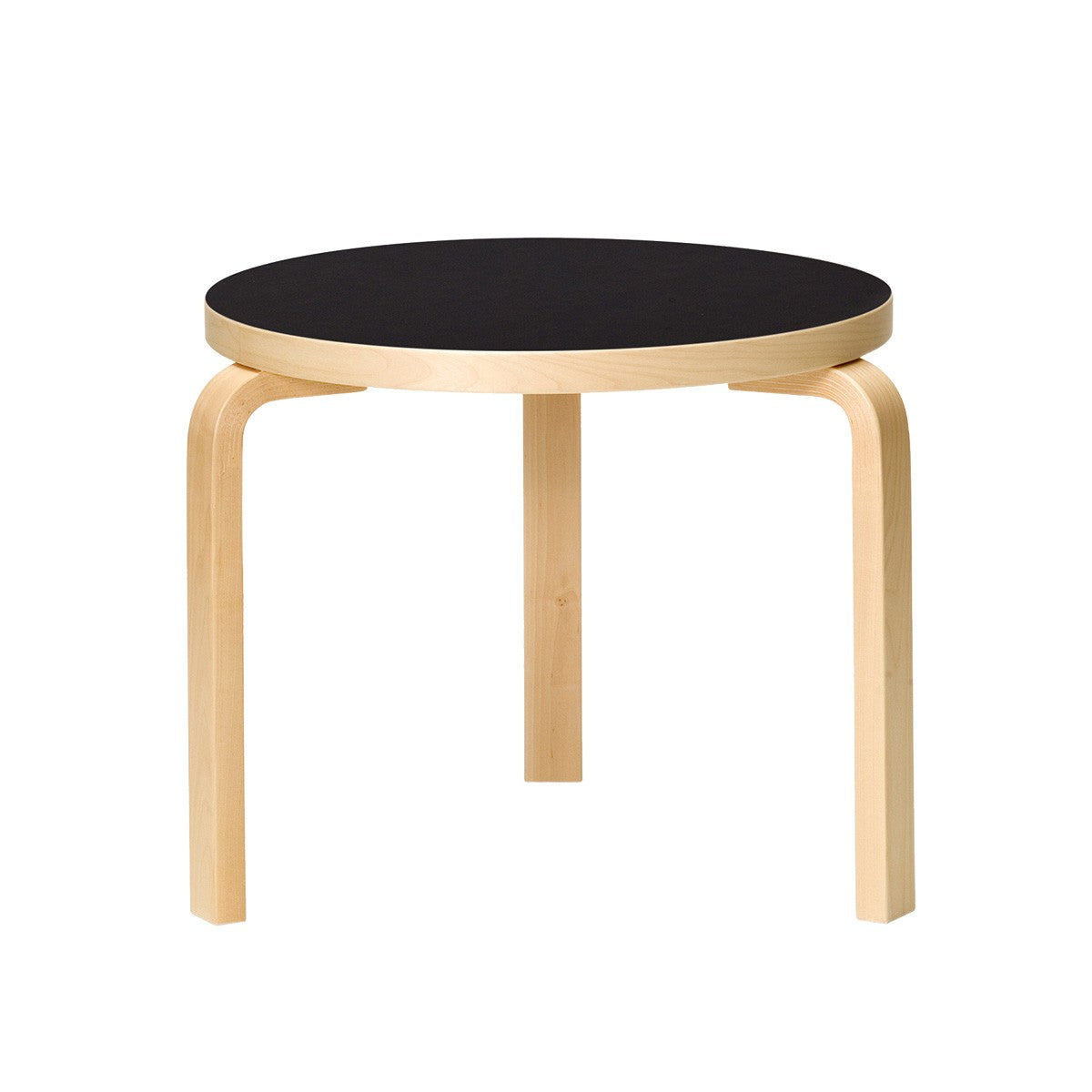 Artek Alvar Aalto 90D - 3 Leg Round Table