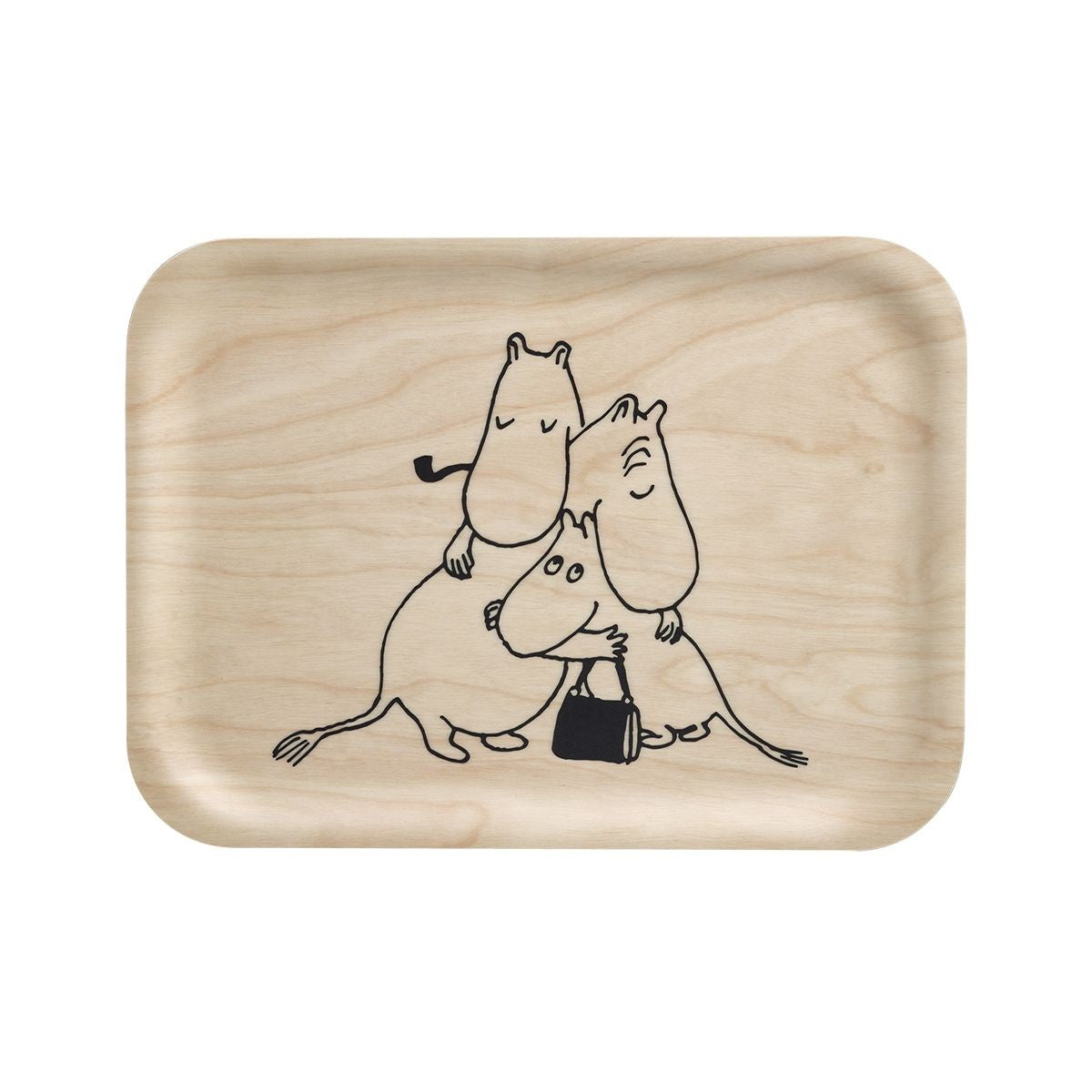 Muurla Moomin 80th Anniversary Hug Tray