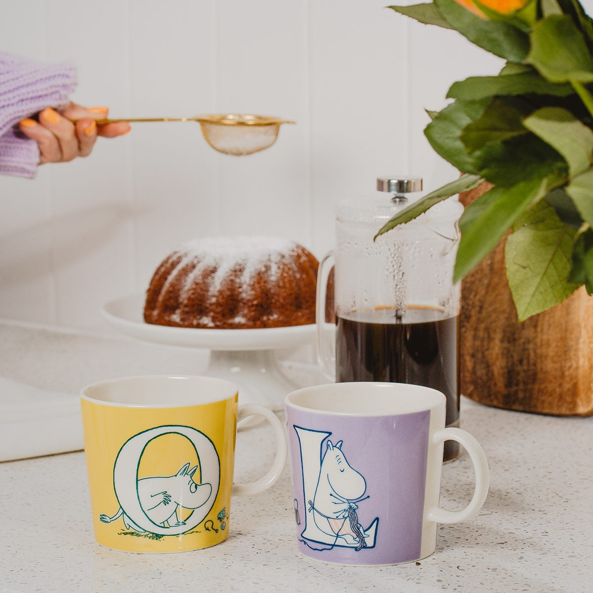 Arabia Moomin ABC Purple Mug - L