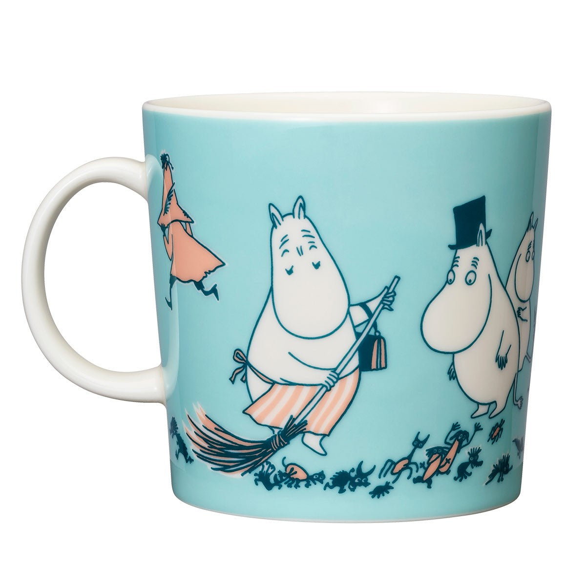 Arabia Moomin ABC Light Blue Mug - H