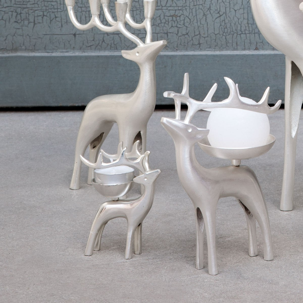 Pentik Reindeer Candle Holder