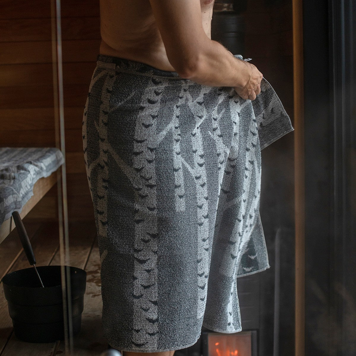 Lapuan Kankurit Koivu Sauna Bath Towel - Thumbnail 5