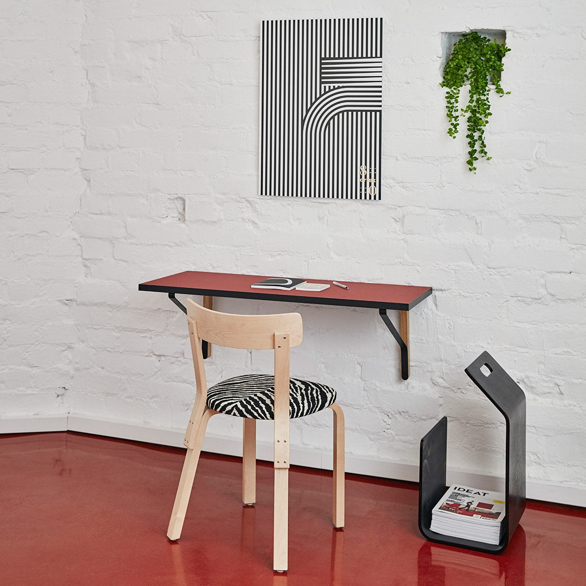 Artek Alvar Aalto Chair 69 - Upholstered Seat