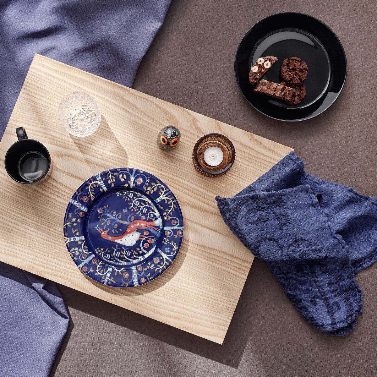 iittala Taika Blue Salad Plate