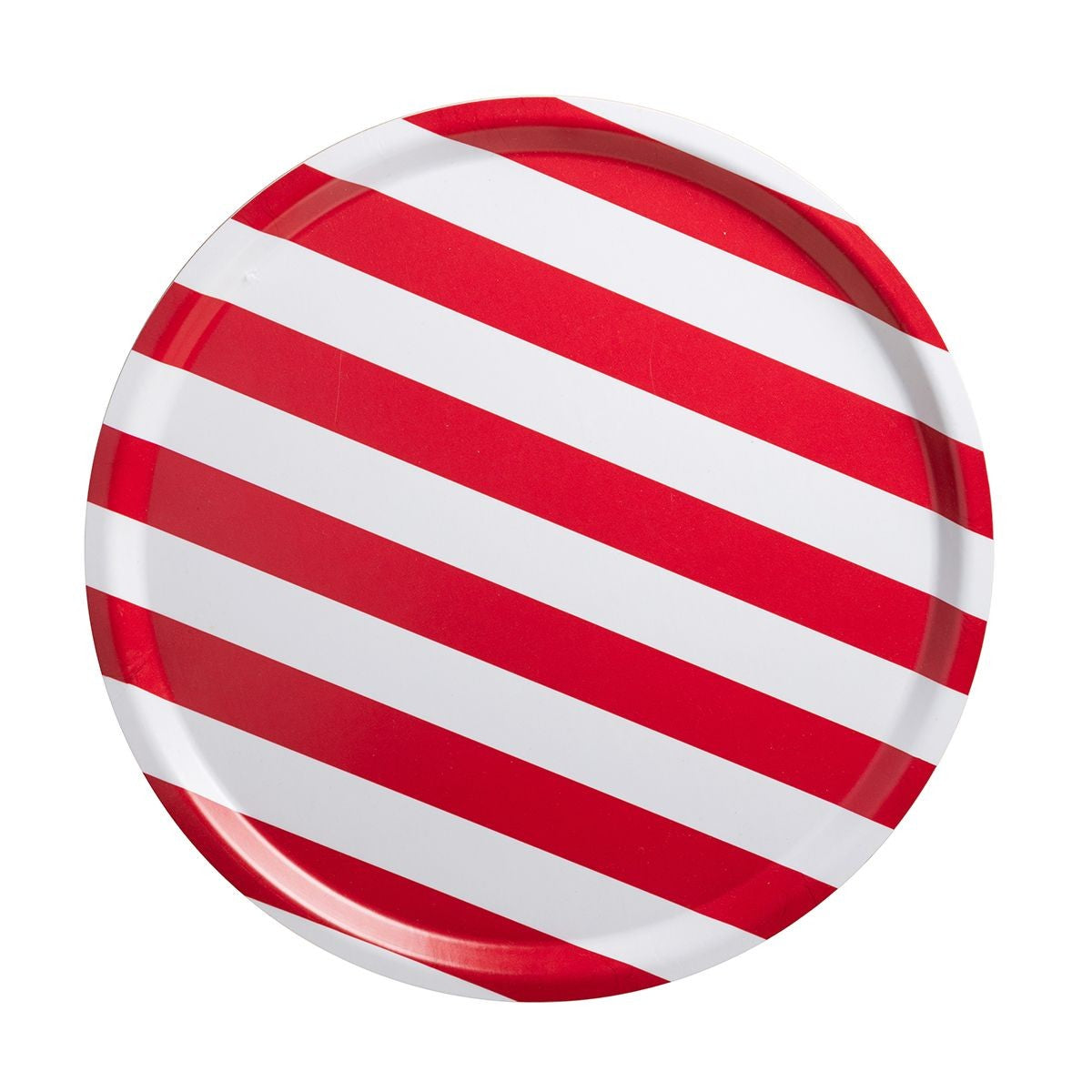 aarikka Riemuraita Red / White Serving Tray