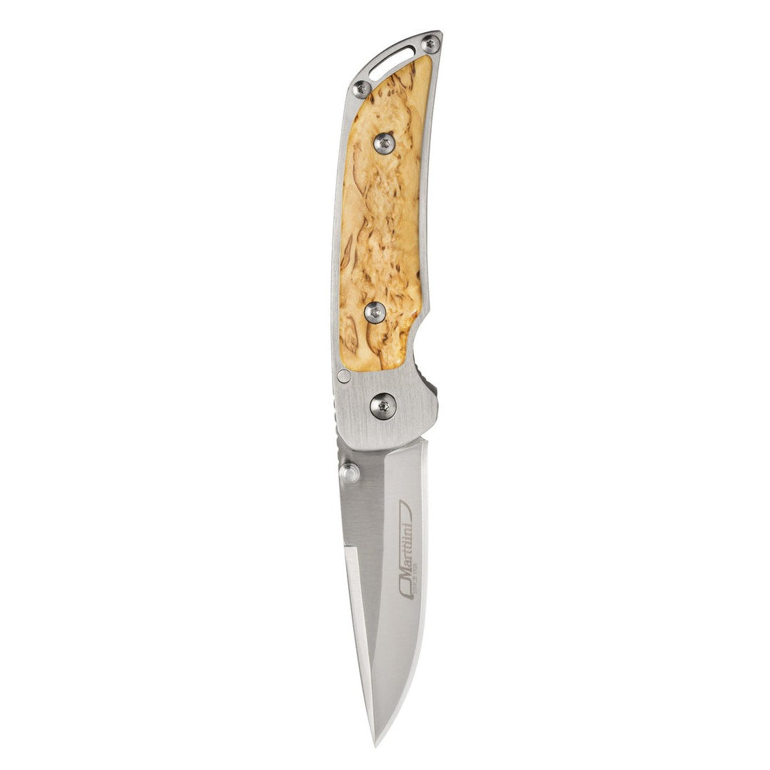 Marttiini MFK Curly Birch Folding Knife