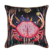 Klaus Haapaniemi Misto Mare Crab Silk Throw Pillow