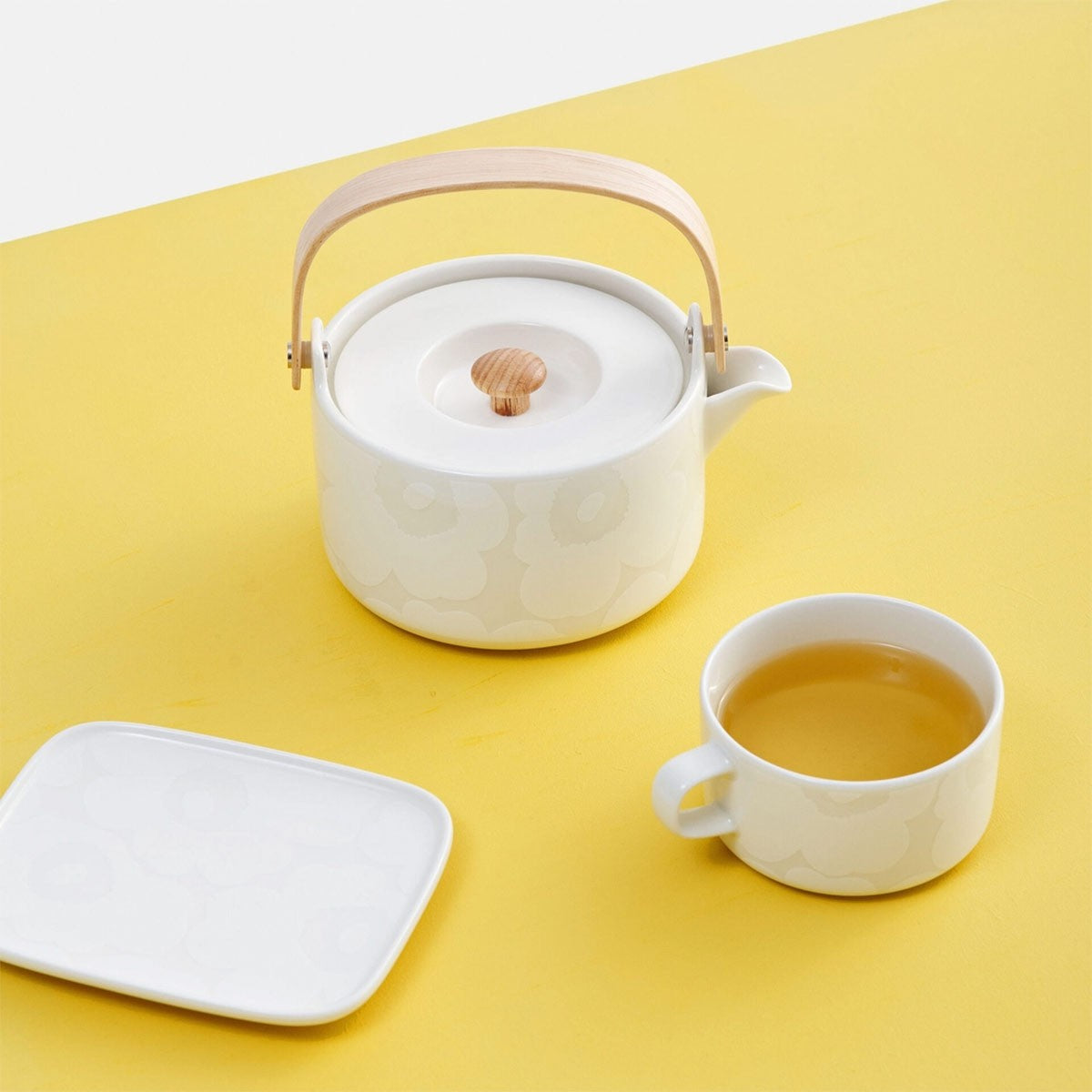 Marimekko Unikko White Teapot