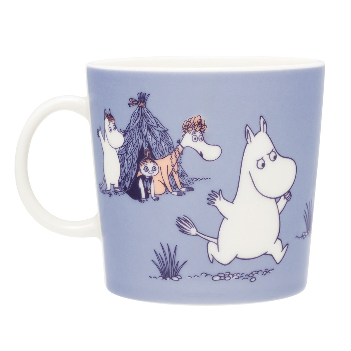 Arabia Moomin ABC Lavender Mug - B