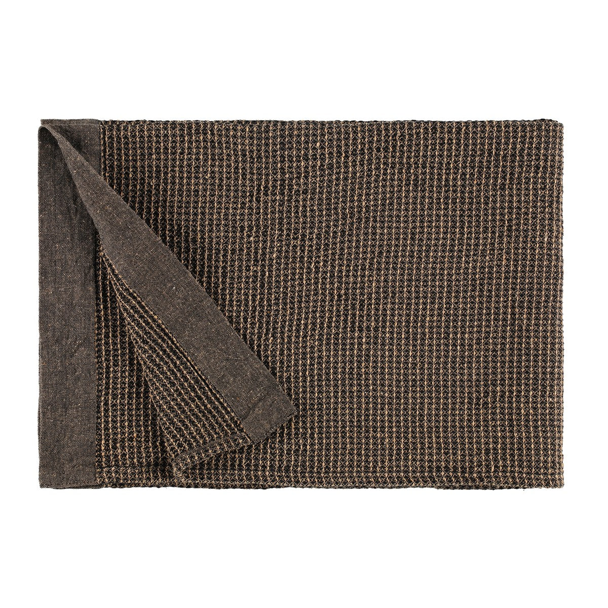 Rento Kenno Brown / Black Sauna Bench Cover