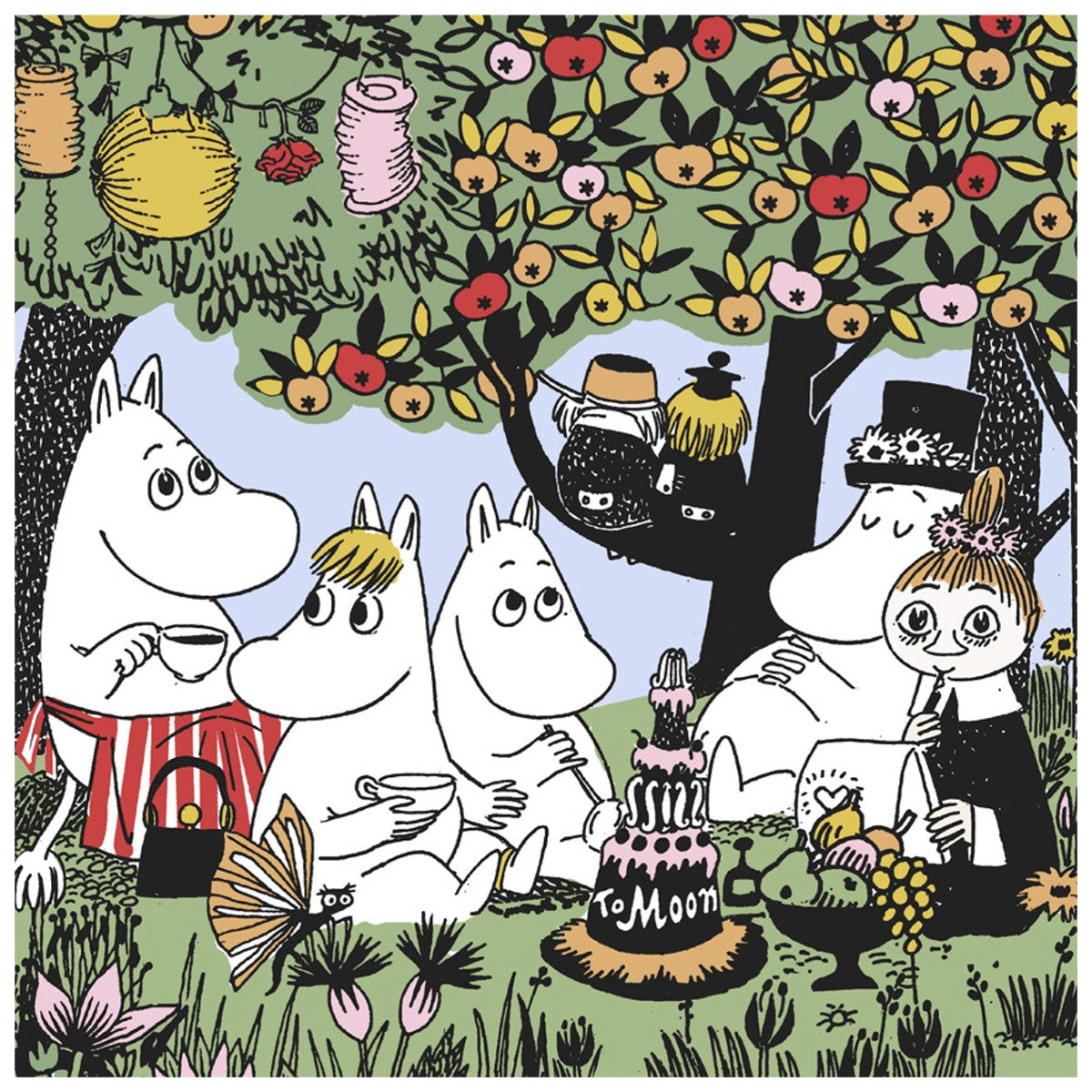 Moomin Birthday Lunch Napkins