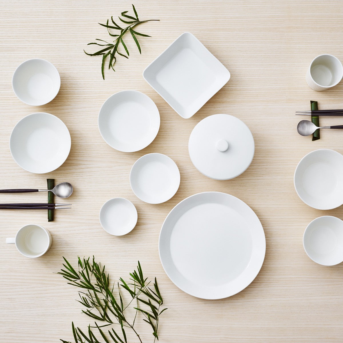 iittala Teema White Salad Plates - Boxed Set of 4