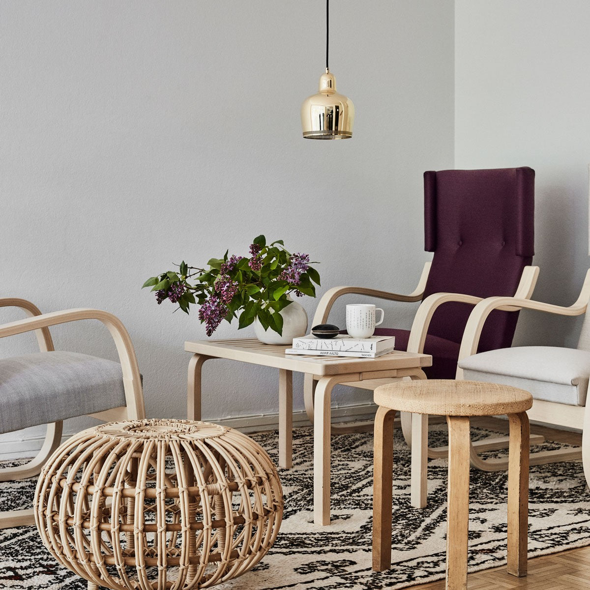 Artek Alvar Aalto Bench 153B