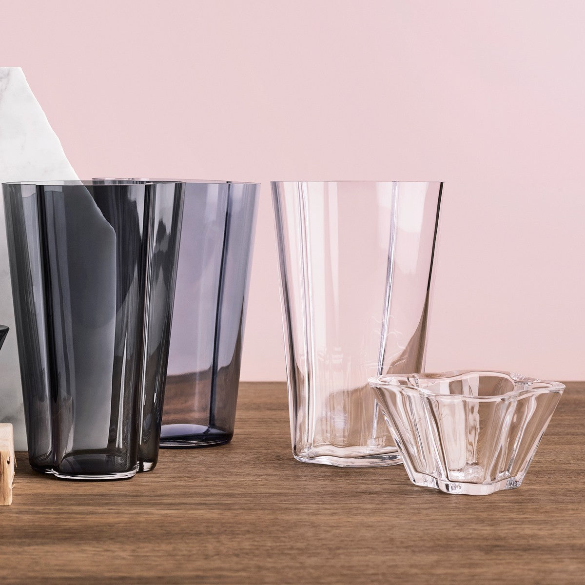iittala Aalto Clear 3" Bowl