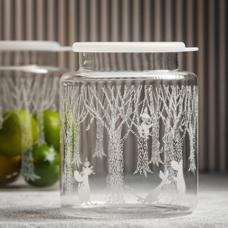 Muurla Moomin Forest Glass Jar