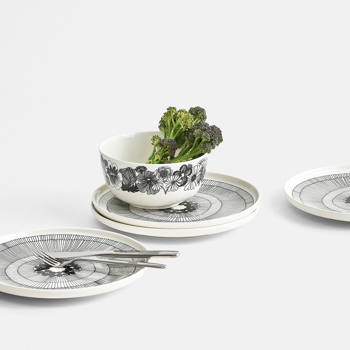 Marimekko Siirtolapuutarha Dinner Plate - Thumbnail 4