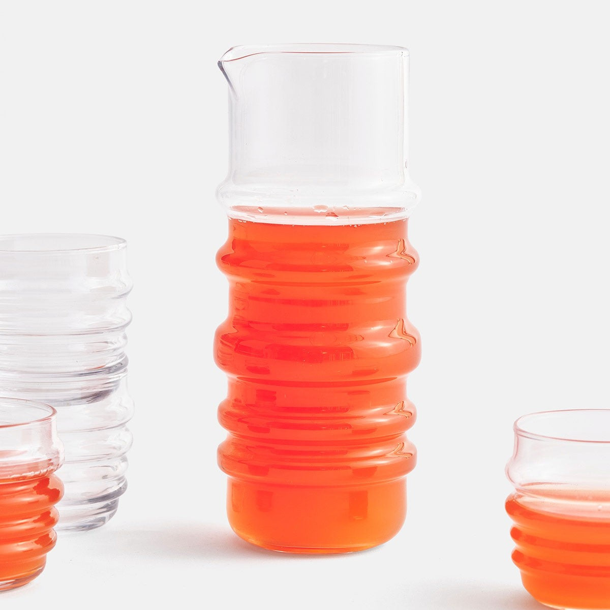 Marimekko Socks Rolled Down Clear Pitcher