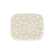Marimekko Pikkuinen Unikko Sand / White Small Plate