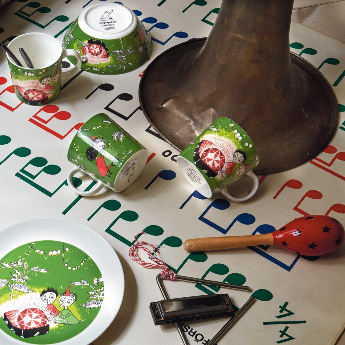 Arabia Moomin Thingumy & Bob Mug