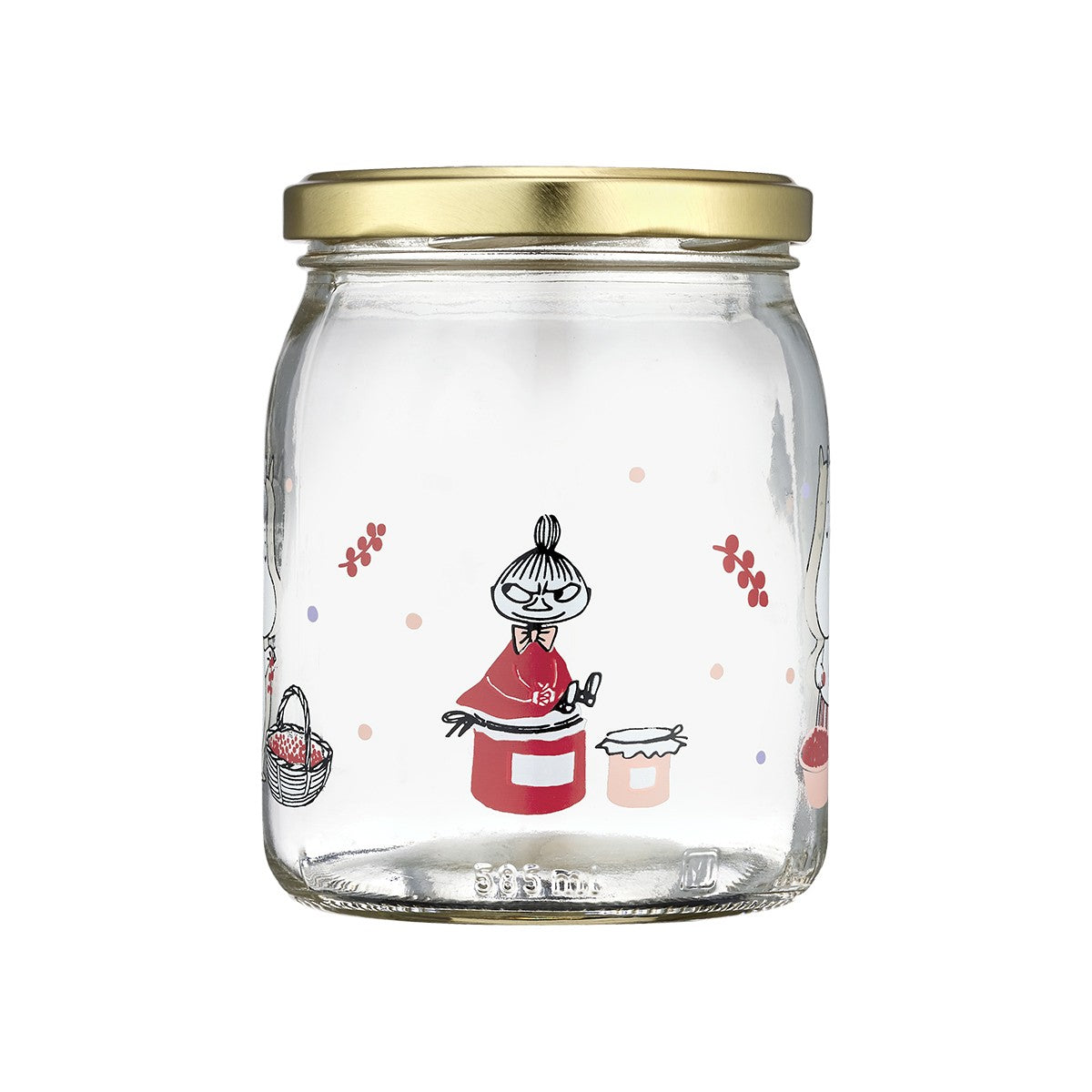 Muurla Moomin Berries Medium Glass Jar