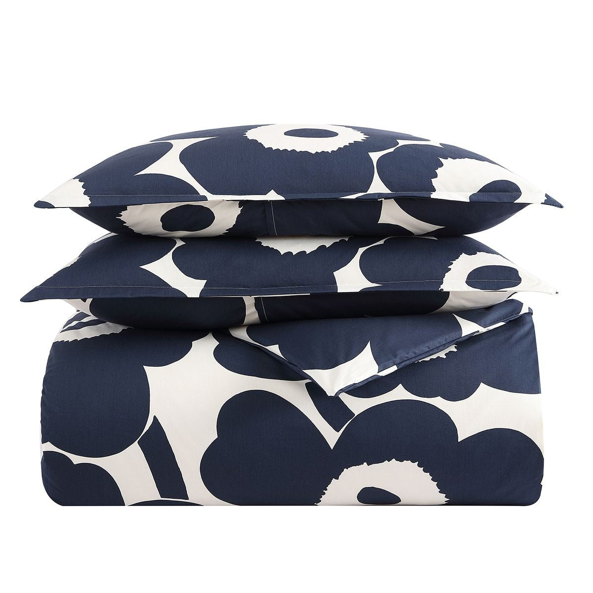 Marimekko Unikko Indigo King Duvet Cover Set