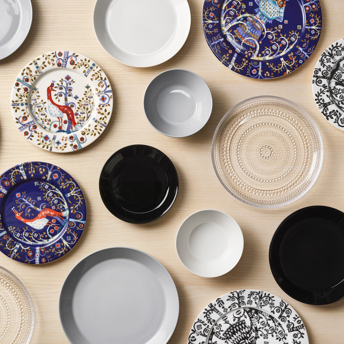 iittala Taika Blue Salad Plate