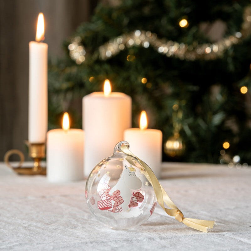 Muurla Moomin Gifts Glass Ball Ornament
