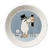 Arabia Moomin Moominpappa Grey Plate