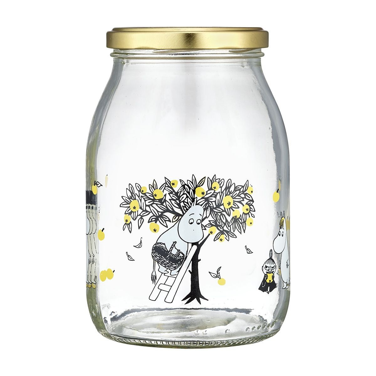Muurla Moomin Apples Large Glass Jar