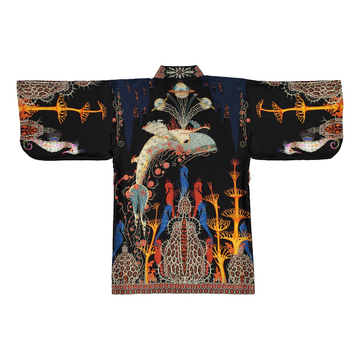 Klaus Haapaniemi Notre Dame Silk Kimono
