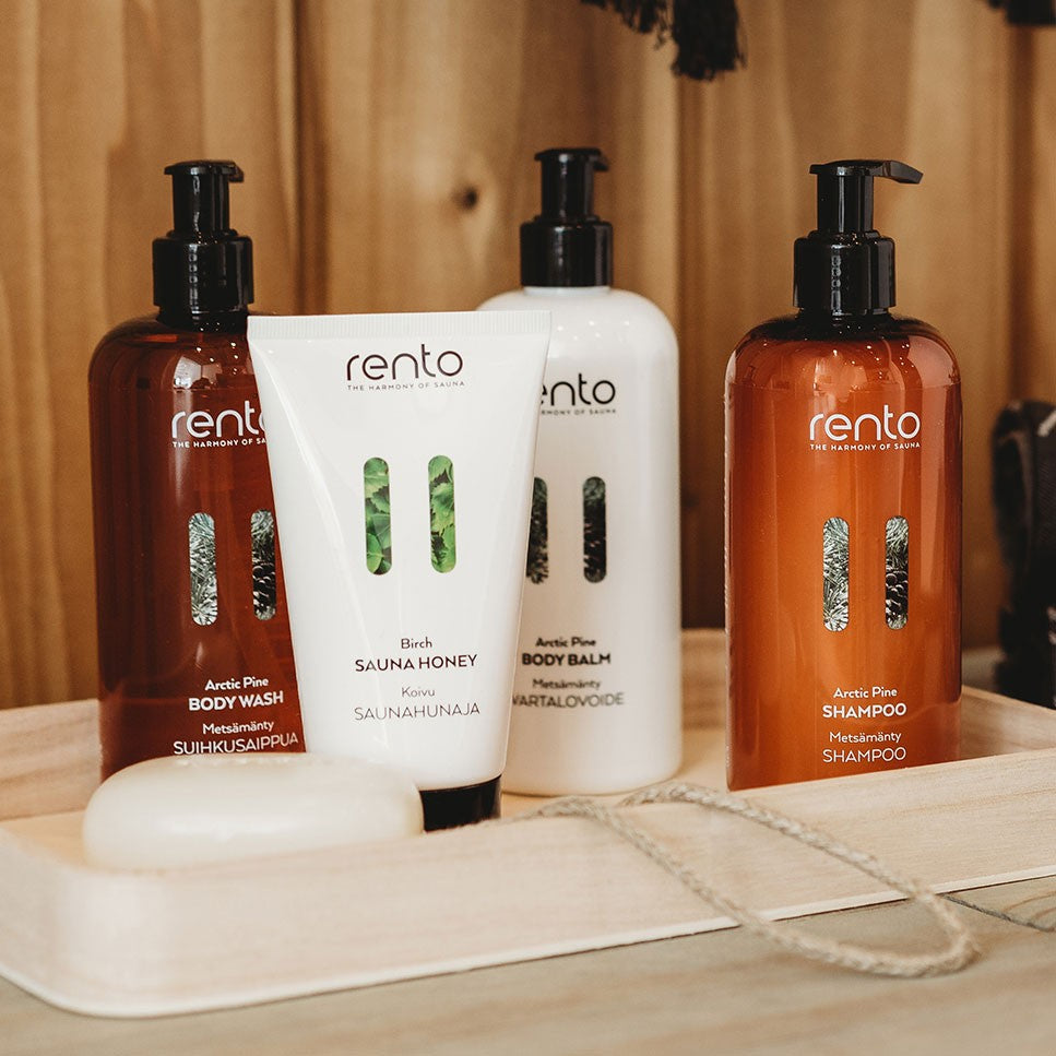 Rento Birch Sauna Honey