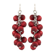 aarikka Herukka Wine Red Earrings