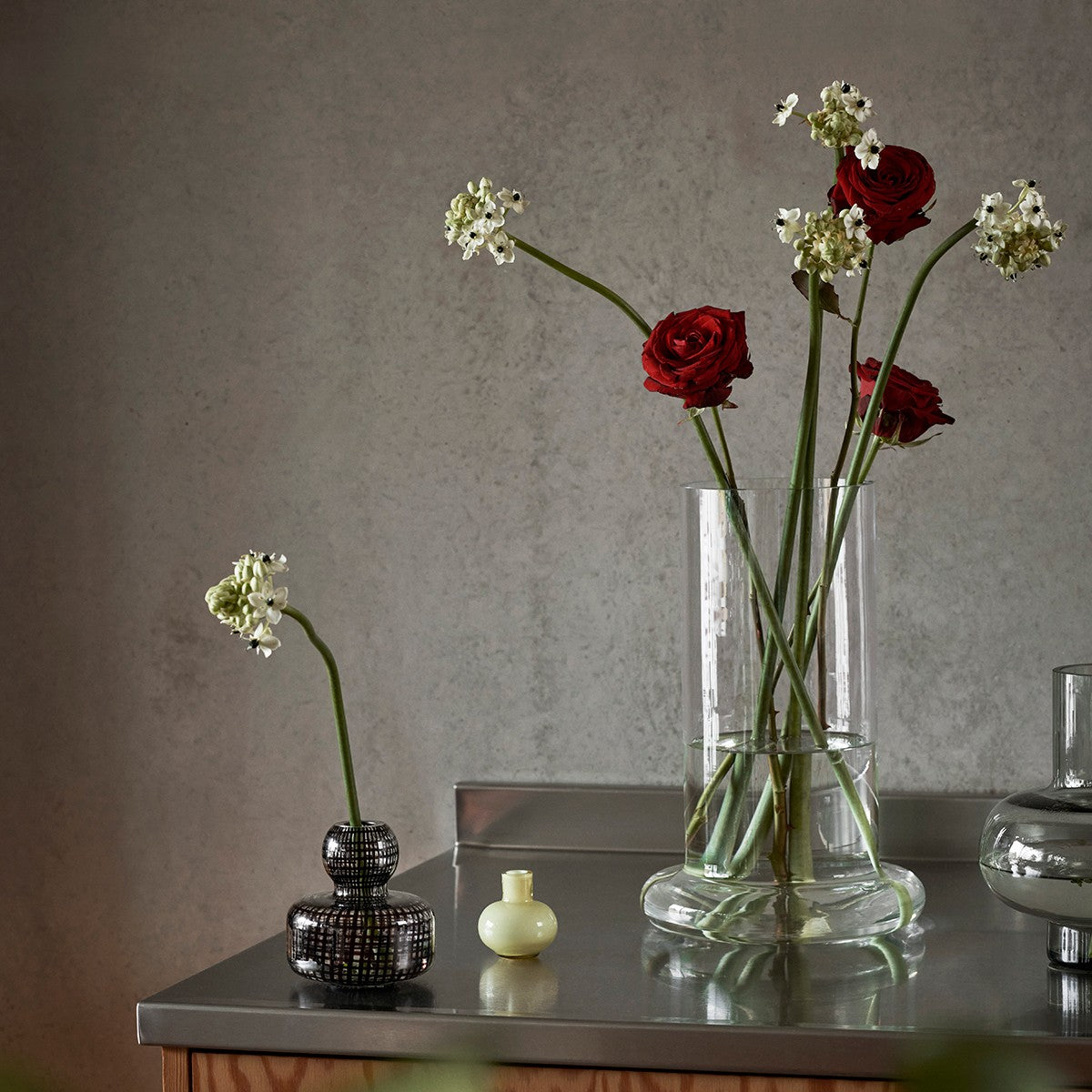 Marimekko Pilari Clear Large Vase