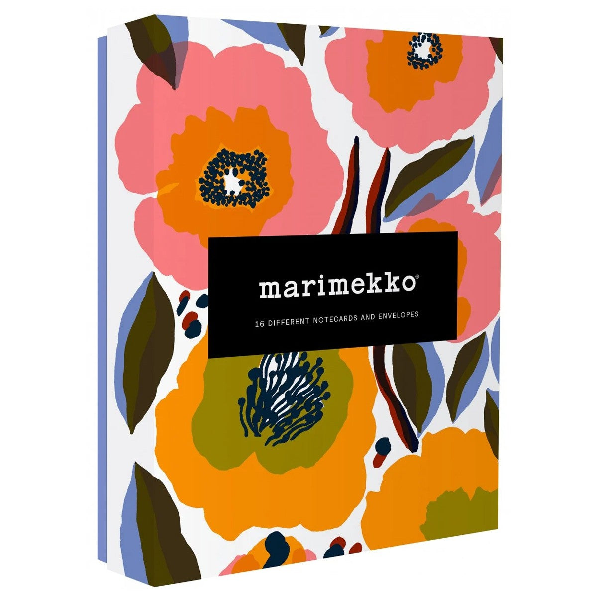 Marimekko Kukka Assorted Cards & Envelopes - Gift Box of 16