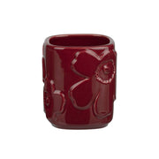 Marimekko Unikko Burgundy Toothbrush Holder
