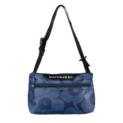 Marimekko Unikko Dark Blue Small Neat Crossbody Shoulder Bag