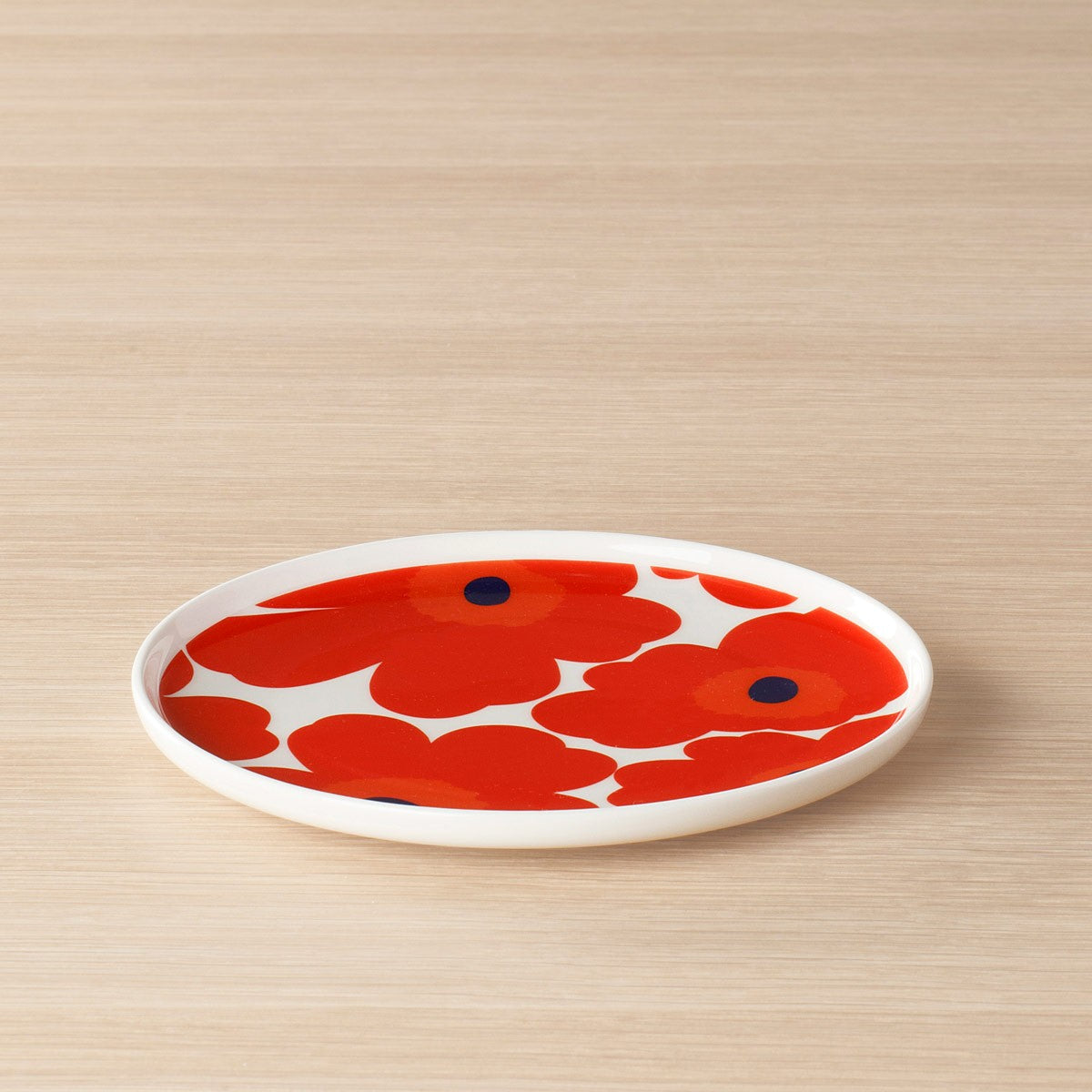Marimekko Unikko Red Salad Plate