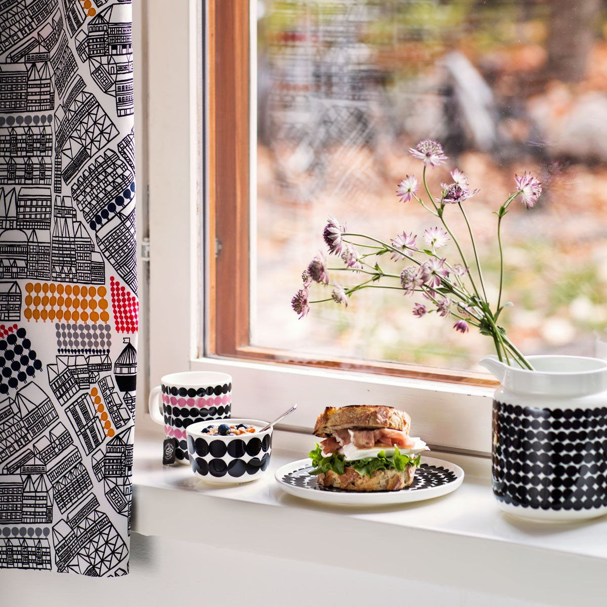 Marimekko Rasymatto Salad Plate