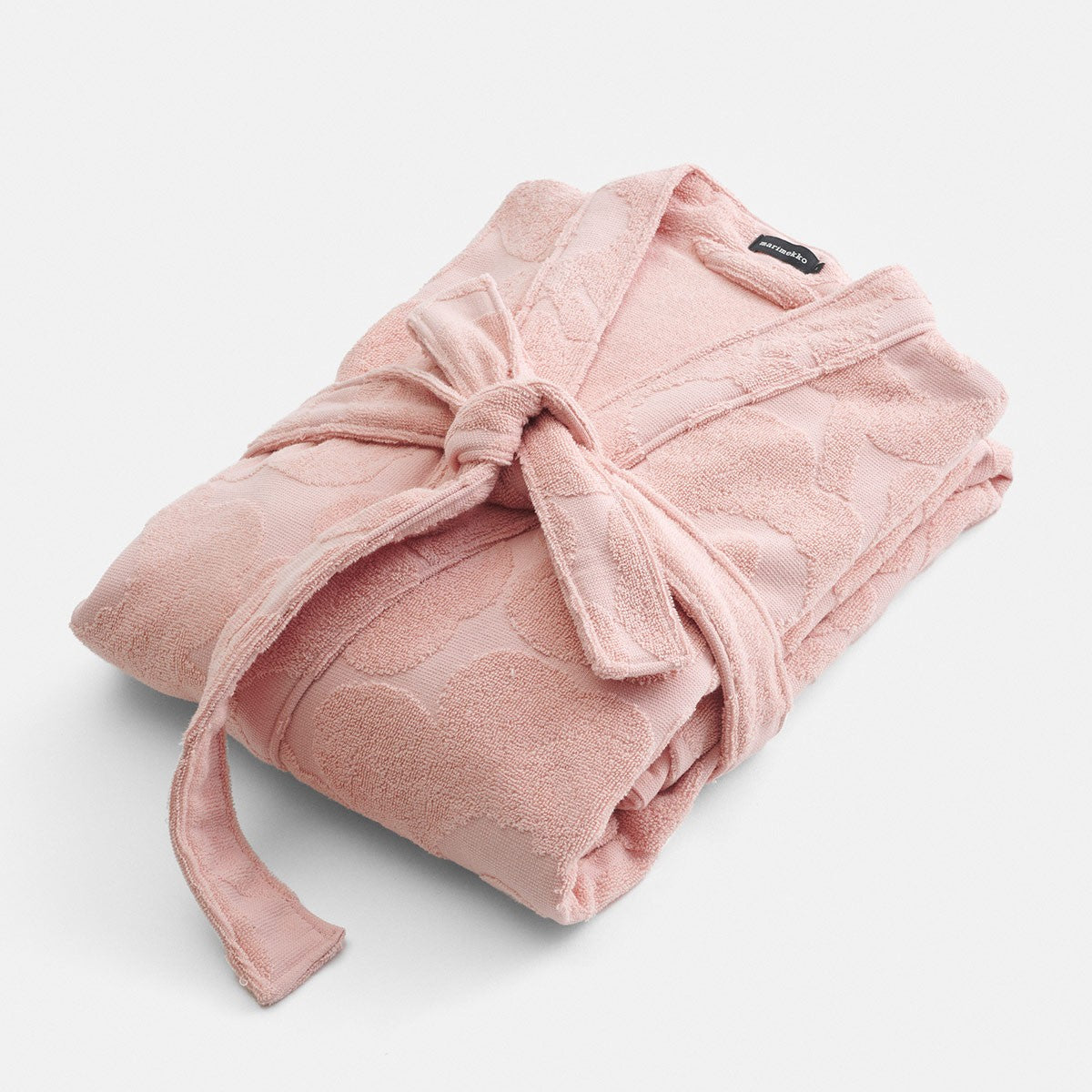 Marimekko Unikko Powder Pink Bathrobe