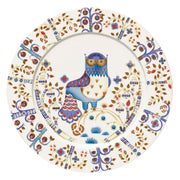 iittala Taika White / Blue Dinner Plate - 11-3/4"