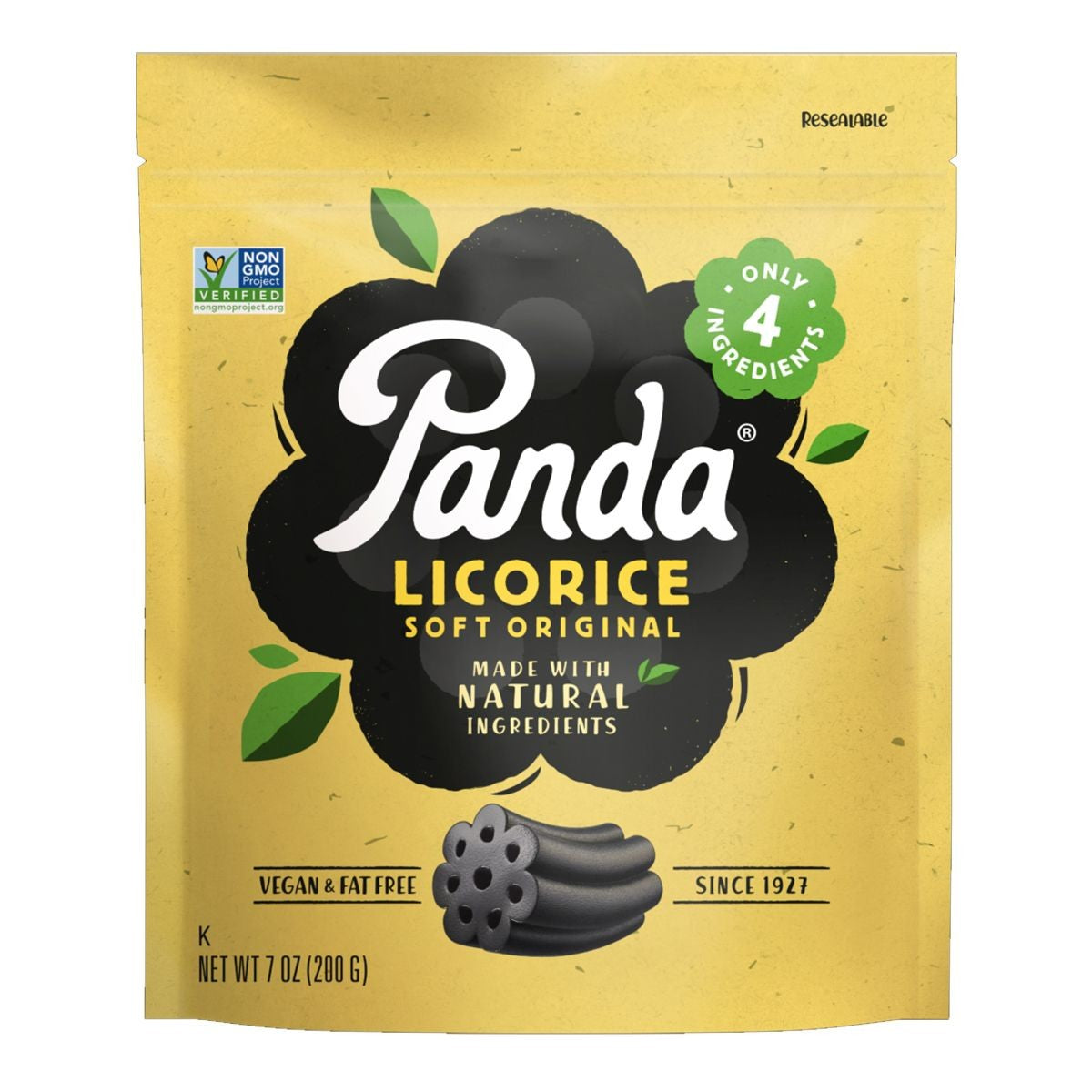 Panda Black Licorice Bag - 7 oz