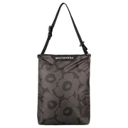 Marimekko Unikko Black / Dark gray Medium Neat Crossbody Shoulder Bag