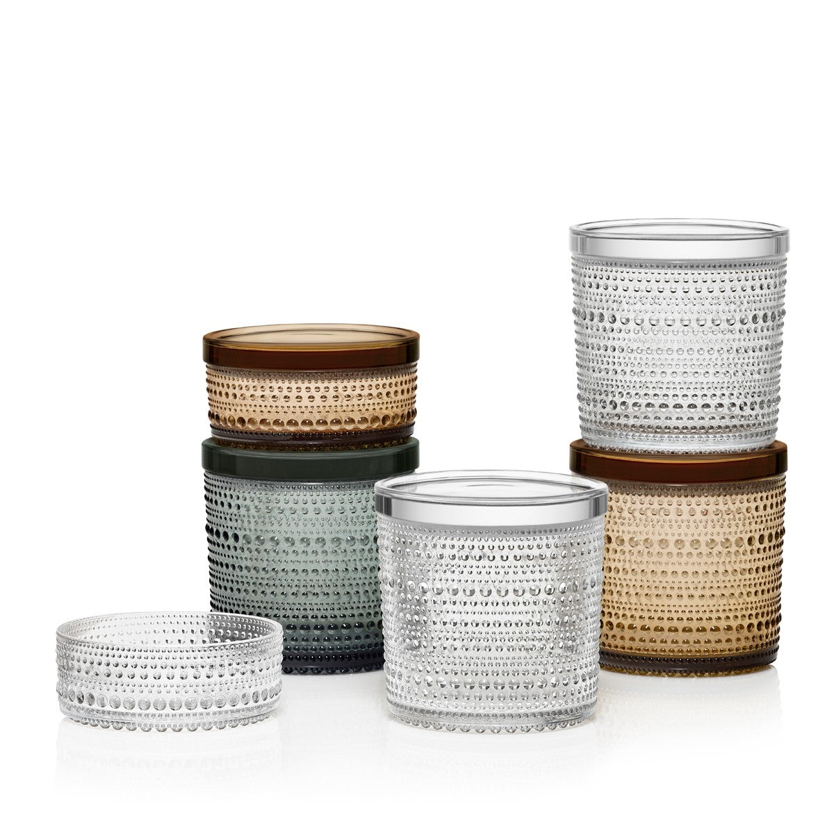 iittala Kastehelmi Clear Large Jar - Thumbnail 2