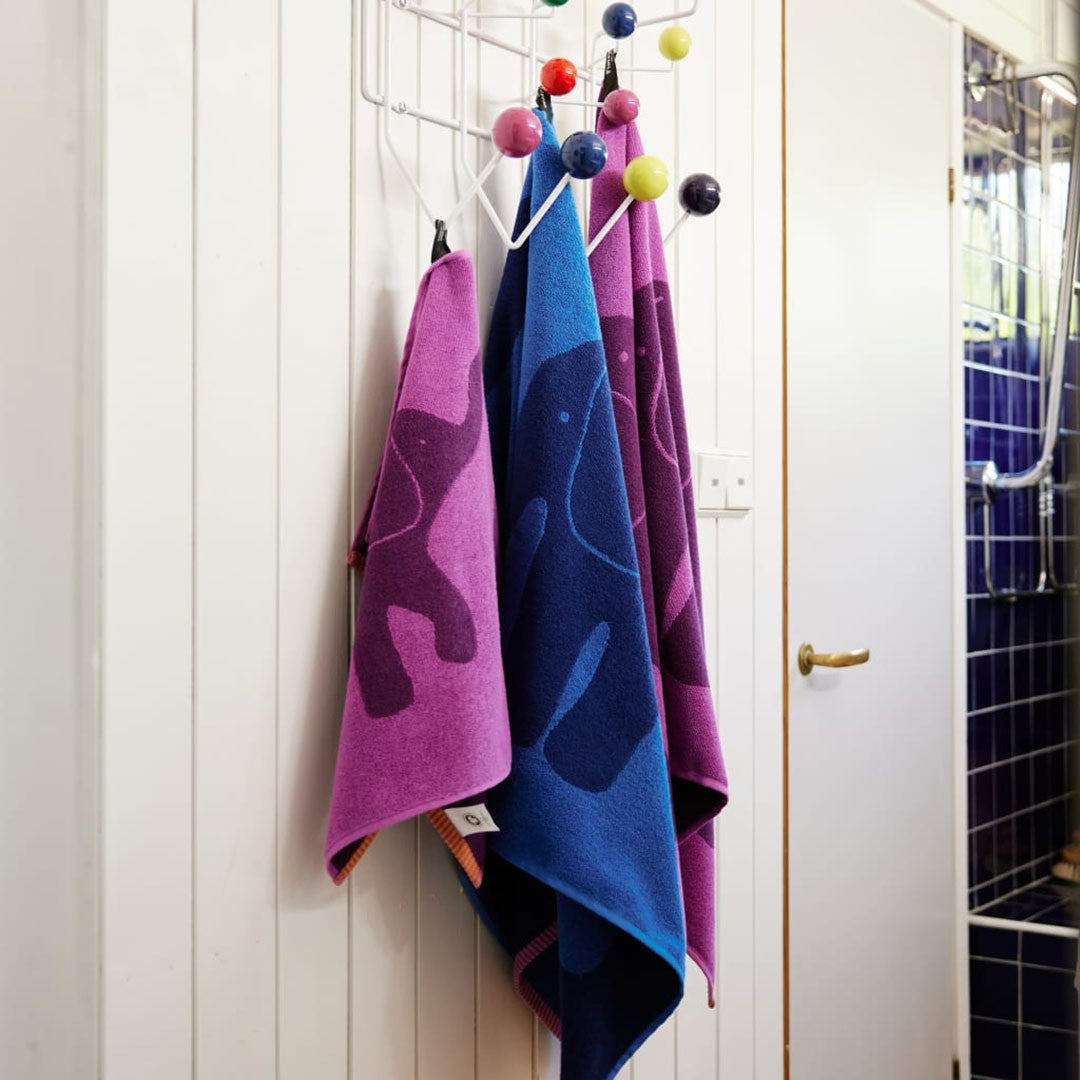 Finlayson Elefantti Vapaa Blue / Pink Bath Towel