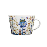 iittala Taika White / Blue Coffee Cup - 6-1/2 oz