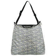 Marimekko Mini Unikko Cream / Dark Blue Large Neat Crossbody Shoulder Bag